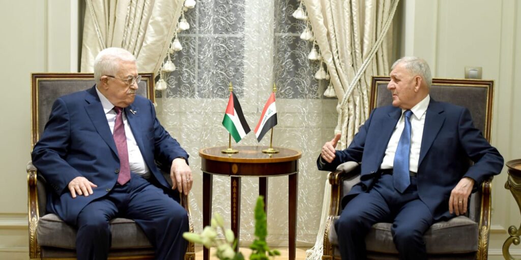 محمود عباس والرئيس الفلسطيني